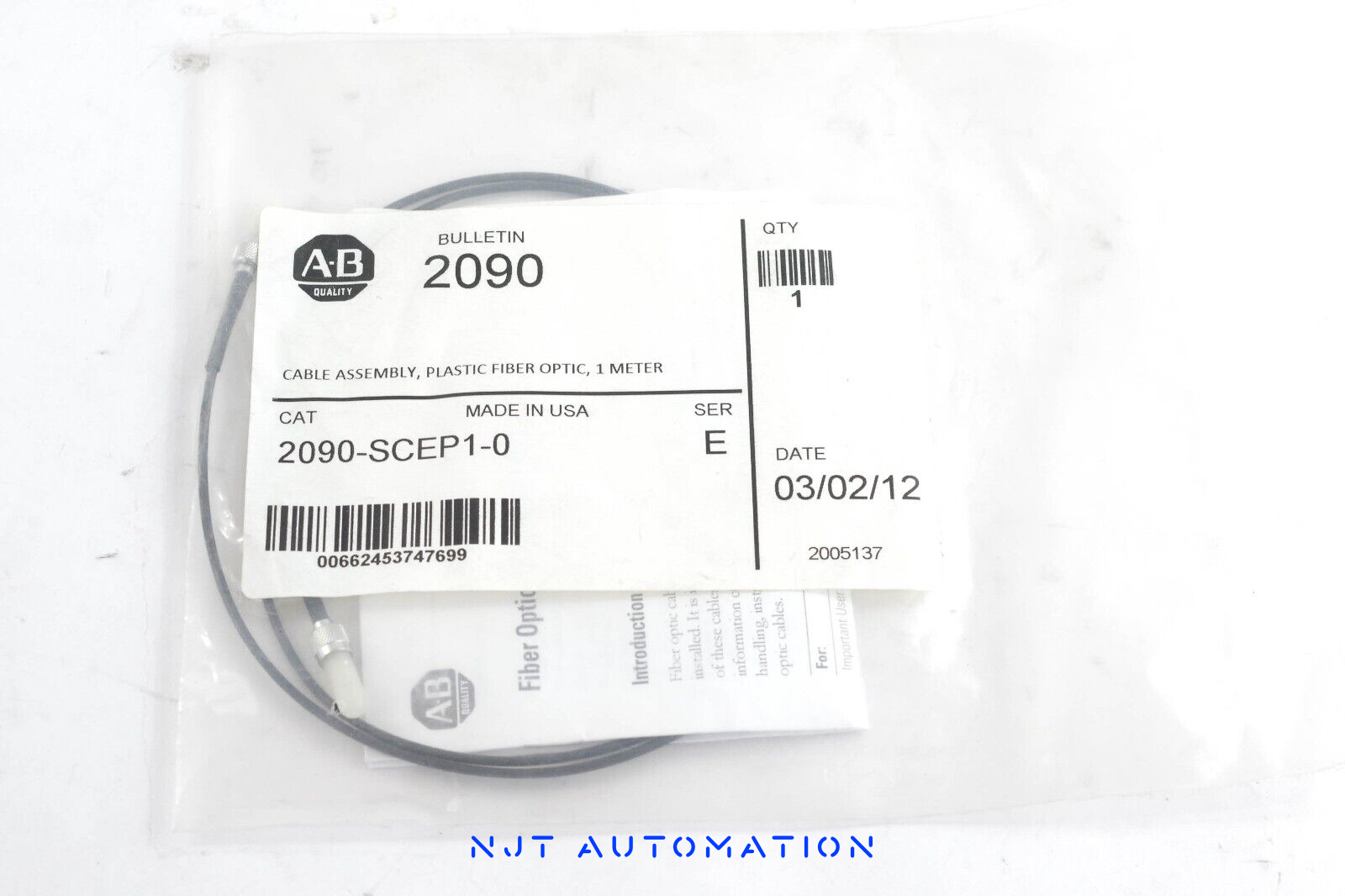 Allen Bradley 2090-SCEP0-1 Kinetix Cables & Accessories Servo Drive – front view